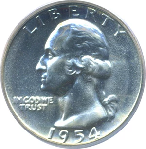 image for: 1954 25c PCGS Proof 67