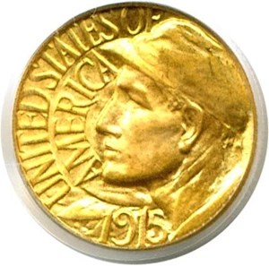 image for: 1915-S G$1 Panama-Pacific PCGS MS64