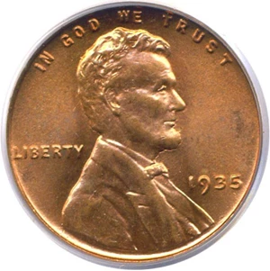 image for: 1935 1c PCGS MS66 RD