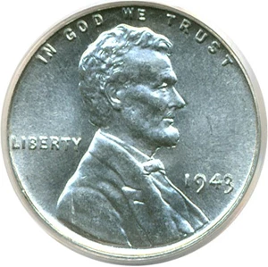 image for: 1943 1c PCGS MS66