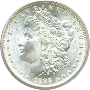 image for: 1888-O $1 PCGS MS64