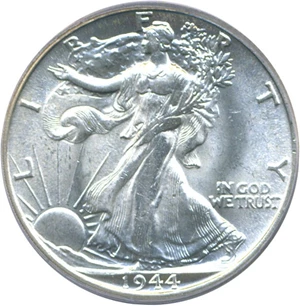 image for: 1944 50c PCGS MS64