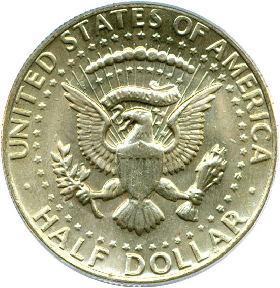 image for: 1982-P 50c  ANACS MS64 (Breen 5323)
