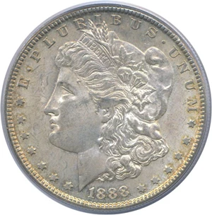 image for: 1888-S $1 PCGS MS63