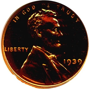 image for: 1939 1c NGC Proof 65 RD