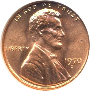 image for: 1970-D 1c NGC MS66 RD