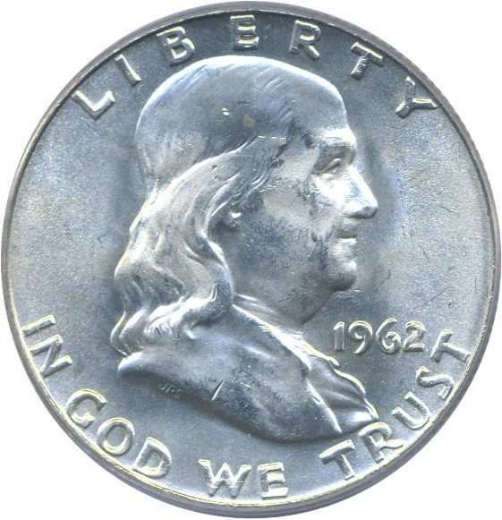 image for: 1962-D 50c  PCGS MS63 FBL