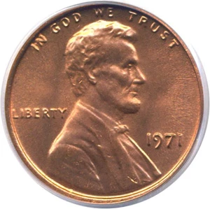 image for: 1971 1c PCGS MS66 RD