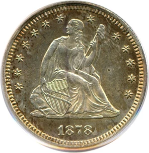 image for: 1878 25c PCGS Proof 64