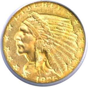 image for: 1926 $2 1/2 PCGS MS65