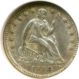 image for: 1858-O H10c NGC AU58