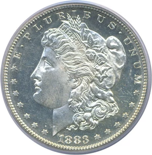 image for: 1883-S $1 PCGS MS63