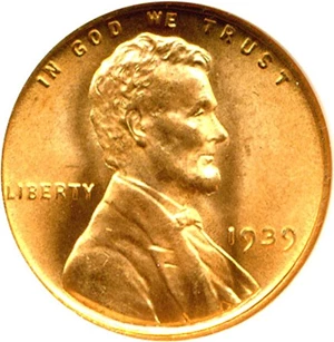 image for: 1939 1c NGC MS66 RD