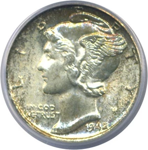 image for: 1942 10c PCGS MS66 FB