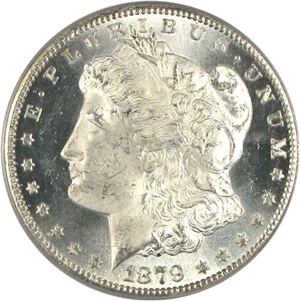 image for: 1879-CC $1 PCGS MS64