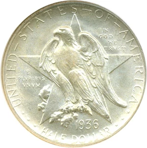 image for: 1936-S 50c Texas NGC MS66