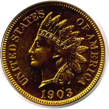 image for: 1903 1c  PCGS/CAC Proof 66 RD