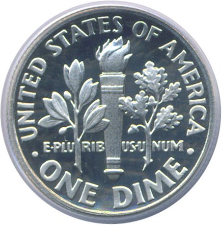 image for: 1995-S 10c  PCGS Proof 69 DCameo