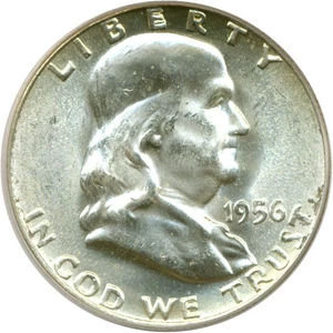 image for: 1956 50c PCGS MS65 FBL