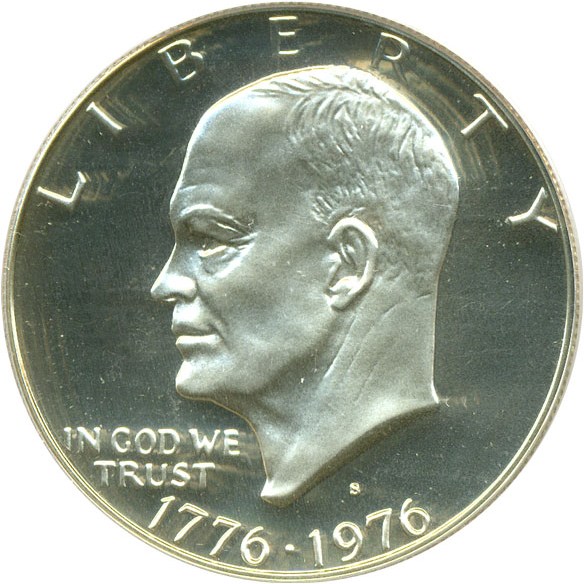 image for: 1976-S $1 Silver PCGS Proof 69 DCameo