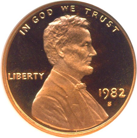 image for: 1982-S 1c  NGC Proof 69 RD UCameo