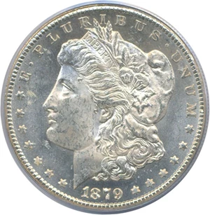 image for: 1879-CC $1 PCGS MS62