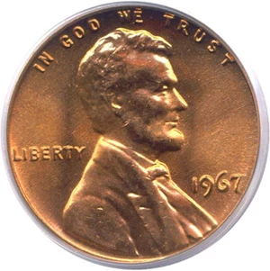 image for: 1967 1c PCGS MS66 RD