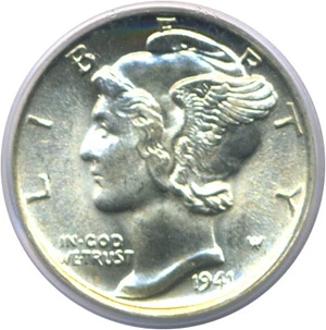 image for: 1941 10c PCGS MS66 FB