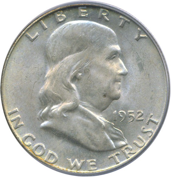 image for: 1952-D 50c  PCGS MS65 FBL ex: Poole Collection 