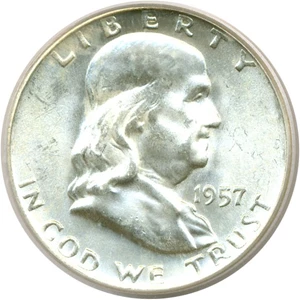 image for: 1957-D 50c PCGS MS65 FBL