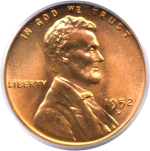 image for: 1952-D 1c PCGS MS66 RD