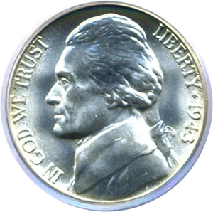 image for: 1943-S 5c PCGS MS66 FS ex: Omaha Bank Hoard