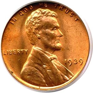 image for: 1939 1c PCGS MS66 RD
