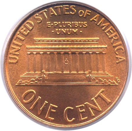 image for: 2002 1c  PCGS MS67 RD