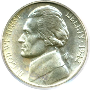image for: 1942-P 5c Ty.2 PCGS Proof 66