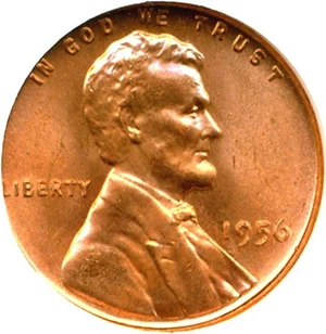 image for: 1956 1c NGC MS66 RD