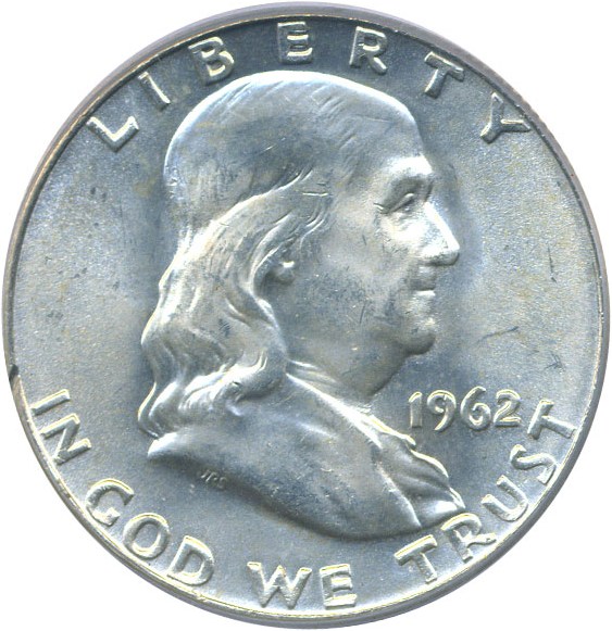 image for: 1962-D 50c  PCGS MS63 FBL