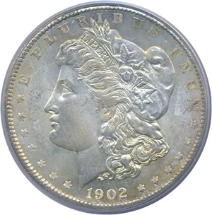 image for: 1902-S $1 PCGS MS64