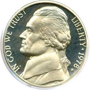 image for: 1978-S 5c PCGS Proof 69 DCameo