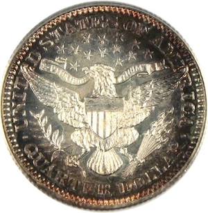 image for: 1911 25c PCGS Proof 64 * Color *