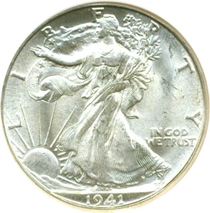 image for: 1941-D 50c NGC MS64