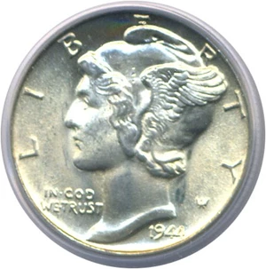 image for: 1944 10c PCGS MS66 FB