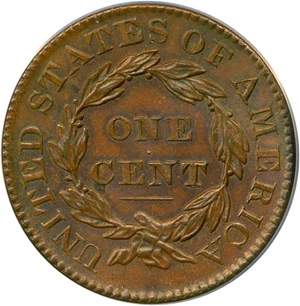 image for: 1832 1c ANACS MS63 BN