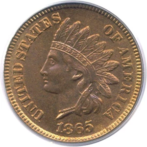 image for: 1865 1c PCGS MS64 RD