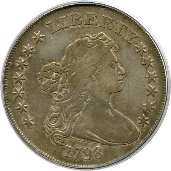 image for: 1798 $1 Lg. Eagle PCGS VF20