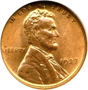 image for: 1927 1c NGC MS65 RB
