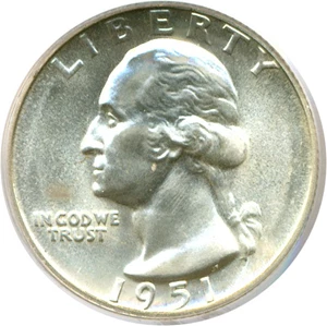 image for: 1951 25c PCGS Proof 64