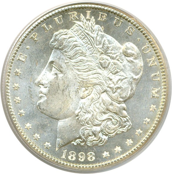 image for: 1898-O $1  PCGS MS63 PL