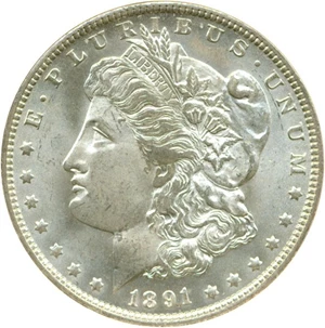 image for: 1891-O $1 NGC MS64