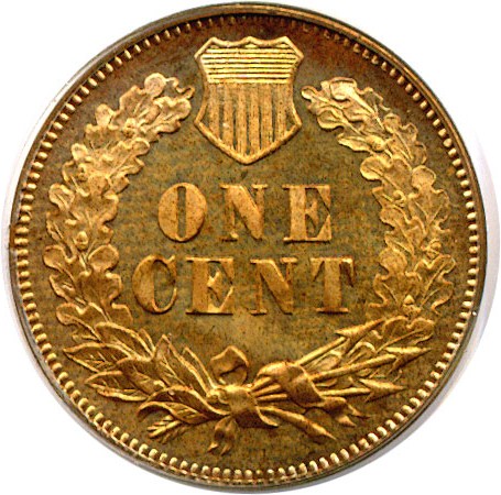 image for: 1878 1c  PCGS Proof 63 RB